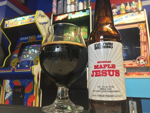 Beer Review #337 - Evil Twin - Michigan Maple Jesus - 12% ABV