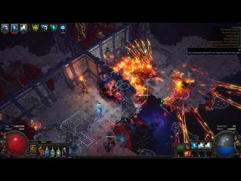 Path of Exile 3.8 - Elemental Hit Mines Saboteur Shaper Run