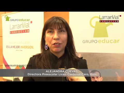 Entrevista Alejandra Cuevas - Seminario "En búsqueda del Liderazgo Directivo"