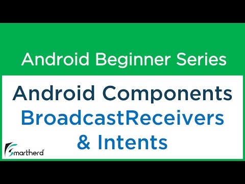 20 Android Tutorial Android Application Components Broadcast Receiver and Intents