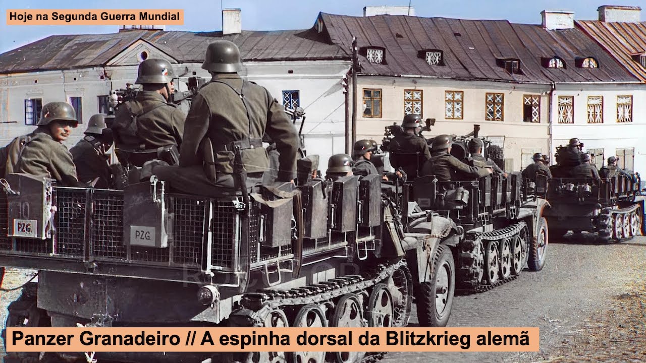 Panzer Granadeiro – A espinha dorsal da Blitzkrieg alemã