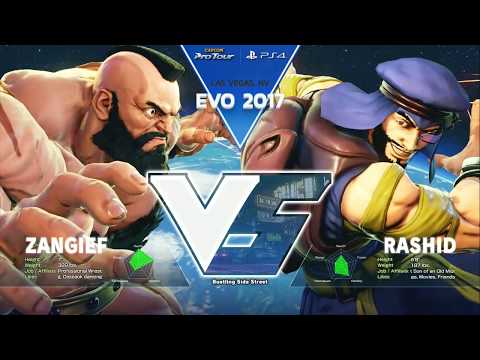 SFV - EVO 2017 - Pools - Itabashi (Zangief) Vs Bushinstyle (Rashid)