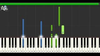 Cats In The Cradle - Ugly Kid Joe | Adelina Piano synthesia tutorial
