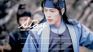 [Rom/Eng/Ind Lyrics] Jung Joonyoung - Stay (The King Loves OST)