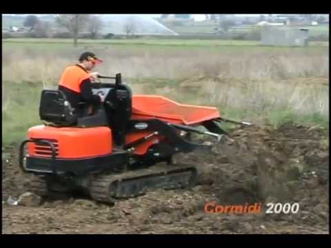 MOTOCARRIOLA CINGOLATA CORMIDI C 200 2.500 Kg - nuova da Giordano Cairo