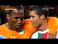 Cristiano Ronaldo Vs Ivory Coast World Cup 2010 HD 1080i 15 06 2010
