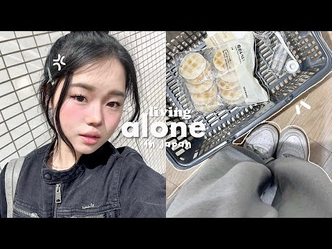 LIVING ALONE for the FIRST TIME🛒: Moving to Japan for Uni, Settling in, Orientations etc.