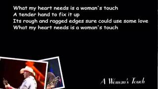 A woman&#39;s touch - TOBY KEITH (lyrics)
