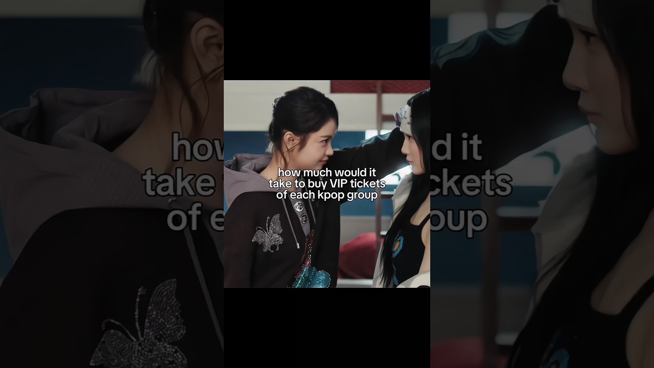 how much would it take for VIP tickets??🩷🔥 #shorts #kpop