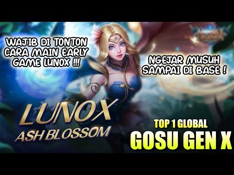 LUNOX ASH BLOSSOM Gameplay Top 1 Global Lunox By Gosu Gen X !? Mobile Legends