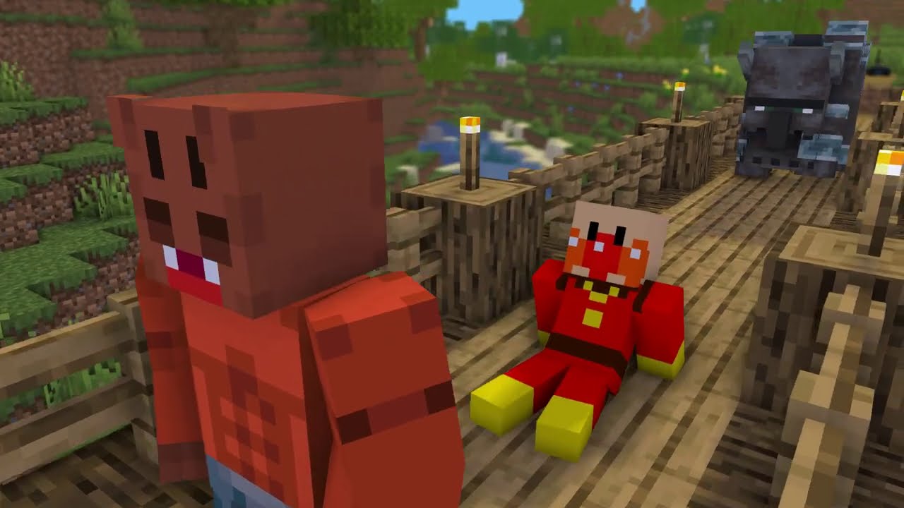 マイクラアニメ　ラベジャーは危険【リメイク】