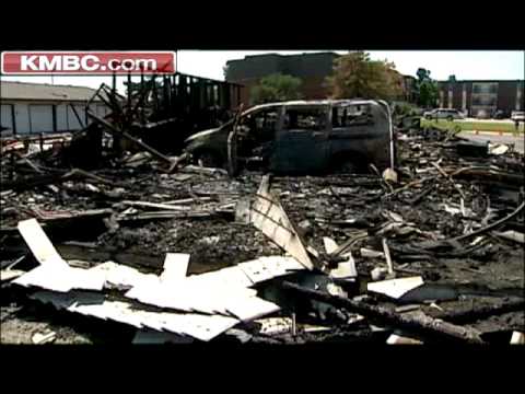 Lightning Causes Storage Facility Fire