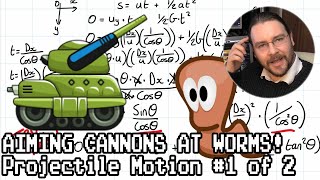 Aiming Cannons at Worms C++ (1 of 2) / featuring: fred