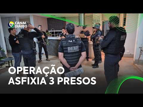 Operação Asfixia: Polícia Civil prende suspeitos por tráfico em Rondonópolis e Poxoréu