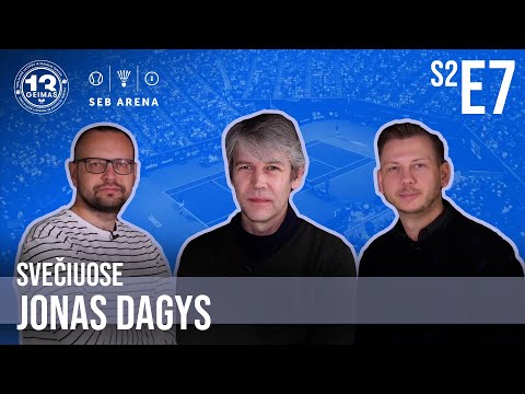 13 geimas: Lietuvos ir pasaulio tenisas. Svečiuose - LTS viceprezidentas doc. dr. Jonas Dagys. S2E7.