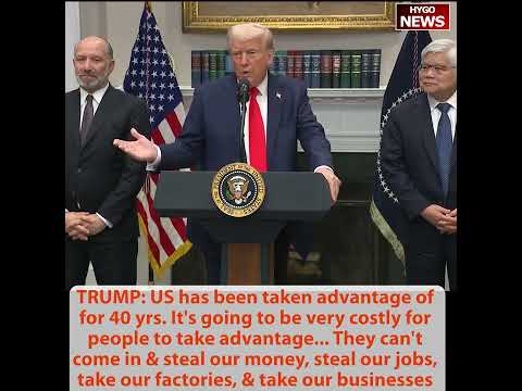 Trump: U.S. 'Laughing Stock for 40 Years' -- Now Countries 'Punished by Tariffs'; TSMC Commits $100 Billion