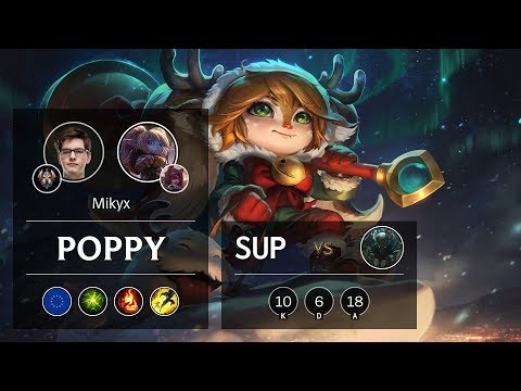 Poppy Support vs Pyke - EUW Challenger Patch 9.14