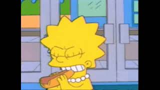 Tiny Milhouse on Lisa's hot dog [Simpsons edit] #lisasimpson #simpsons #thesimpsons