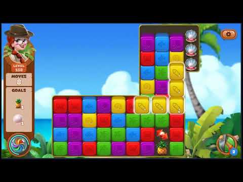 Lost Island Blast Adventure Level 158 - NO BOOSTERS 🏝️ | SKILLGAMING ✔️