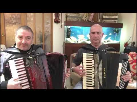 Steven Carcary and Graham Bell play jigs during lockdown