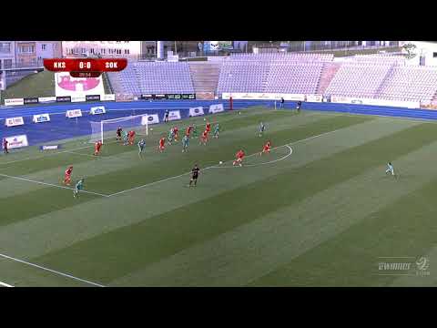 Skrót meczu KKS 1925 Kalisz - Sokół Ostróda 28.04.2021