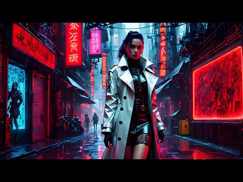Bending Grid - Cybercity Red Lights (Official Lyric Video) feat. Gulsah Brett