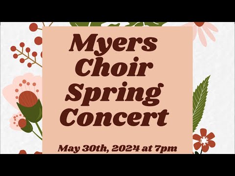 Myers Spring Concert 2024