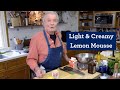 Light Creamy Lemon Mousse No Baking Needed