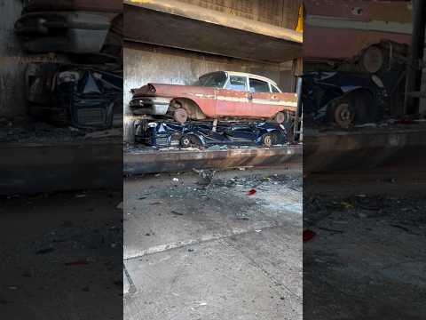 Thumbnail for Our 1958 Desoto went into permanent retirement alongside a 1994 Mazda 323 Hatchback. Kinda sad. by Mazda