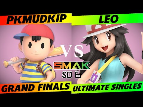 SMAK-SD6 Grand Finals - PKMudkip (Ness) vs. Leo (Pokemon Trainer) - SSBU