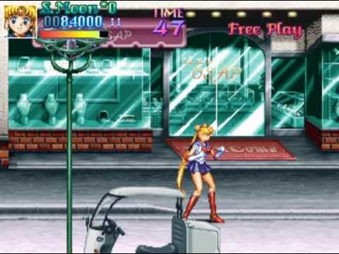 Pretty Soldier Sailor Moon (Arcade) Full Playthrough