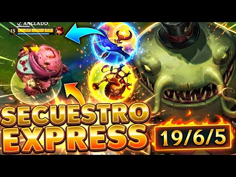 💀DESCUBRE la *NUEVA BUILD* del TAHM KENCH SECUESTRADOR que ATERRORIZA la TOPLANE en la NUEVA SEASON