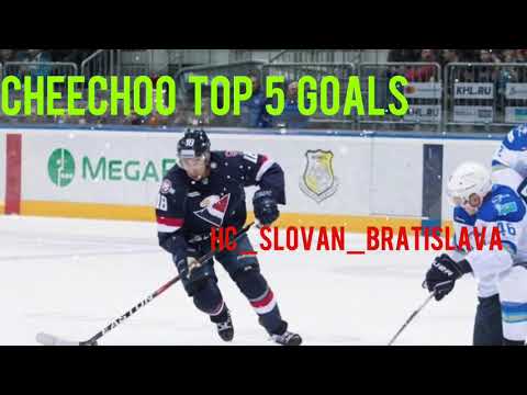TOP 5 Goals - Jonathan Cheechoo _ in HC SLOVAN BRATISLAVA KHL