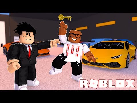 Buying My First Lamborghini In Roblox Roblox Car Dealership Tycoon Apphackzone Com - chp cars roblox