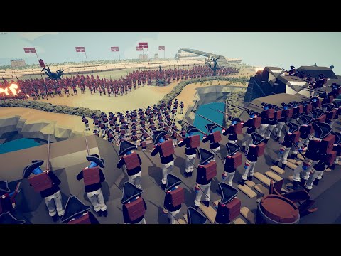 60x American soldier vs All Faction - Totally Accurate Battle Simulator TABS