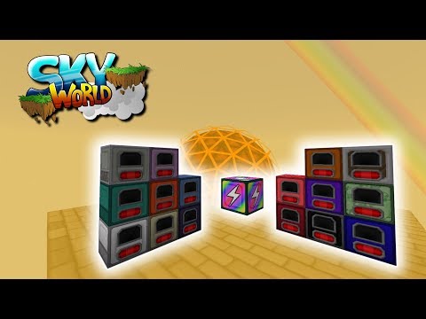 Rainbow Generator!  - #54 - Minecraft Sky World