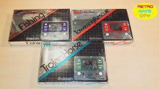 3 GAKKEN LCD gard games,  I got them all