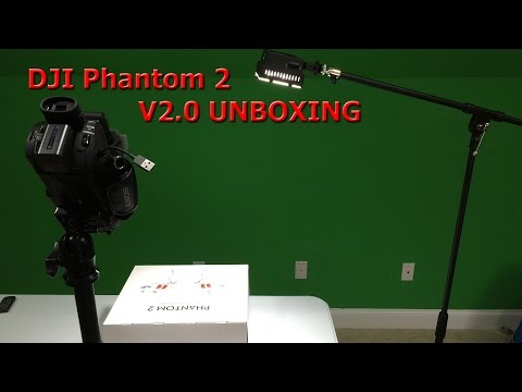 DJI Phantom 2 V2.0 Unboxing in 4K UltraHD