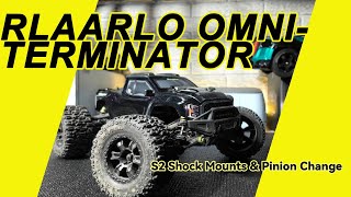 Rlaarlo Omni Terminator S2 Shock Stands And Pinion Swap