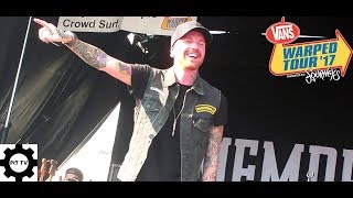 Memphis May Fire- Without Walls and The Sinner (live Vans Warped Tour 2017)