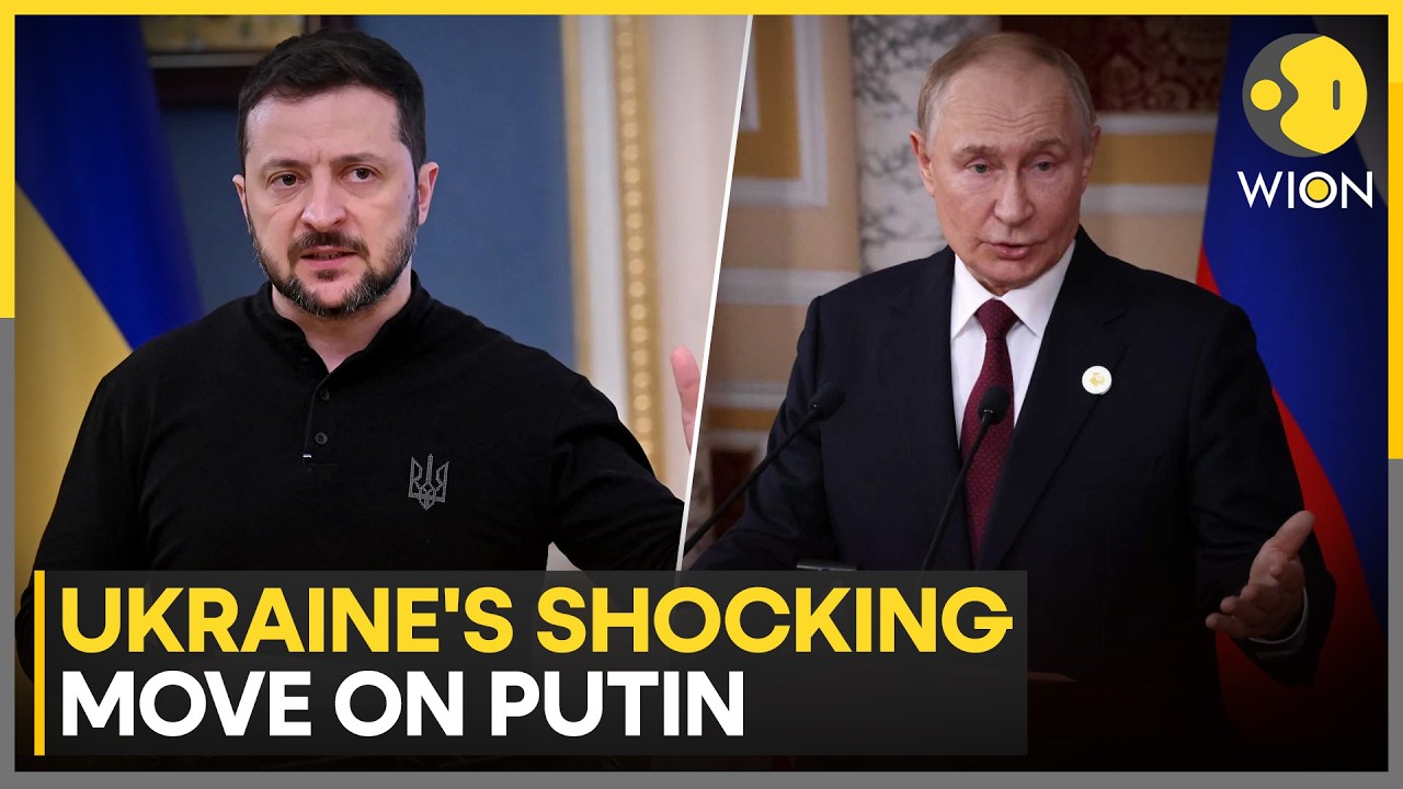 Russia-Ukraine War: Zelensky’s Explosive Attack on Putin Stuns Europe | WION