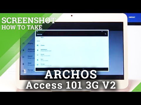 How to Capture Screen in ARCHOS Access 101 3G V2? –Screenshot Tutorial