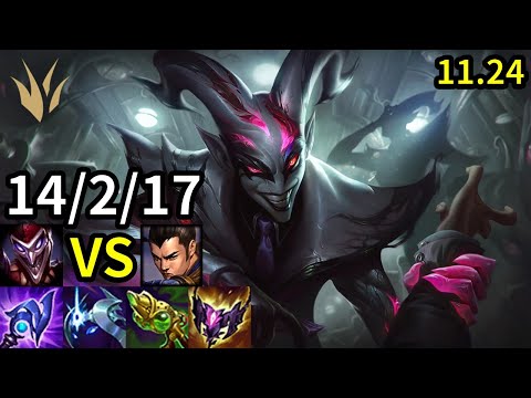 Shaco Jungle vs Xin Zhao - KR Master | Patch 11.24