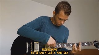 Rio De San Atlanta, Manitoba (Propagandhi guitar cover)