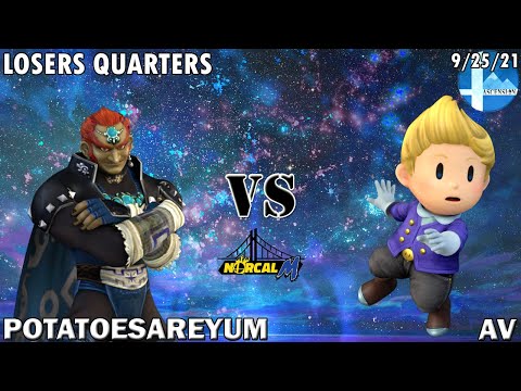 "Ascension 9/25/21" - PotatoesAreYum (Ganon) v. Av (Lucas) - Losers Quarters