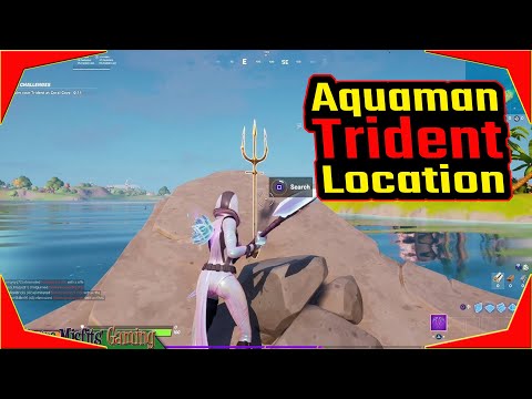 Claim Your Trident at Coral Cove - Fortnite - (Aquaman Challenge)