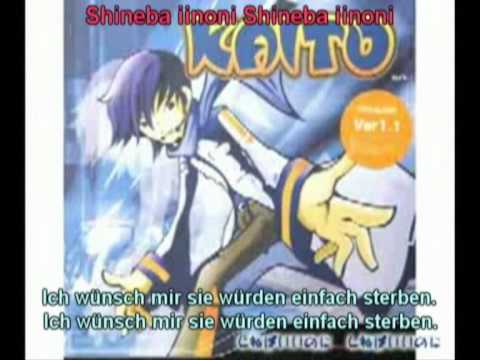 Kaito-Shineba iinoni (Ich wünsch mir sie würden einfach sterben)-german sub