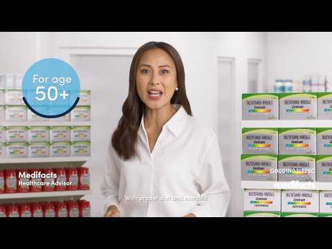 Doctor-recommended Multivitamins+Minerals (Centrum Silver Advance)