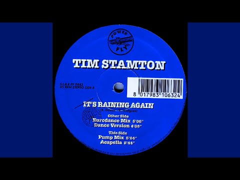 Tim Stamton - It's Raining Again (Eurodance Mix)