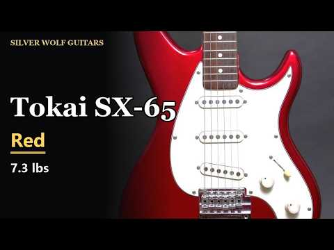 Tokai SX-65 - Red - Mid-80s MIJ - Top of the SX Series - Extra Tokai Tremolo - Lightweight 3.3kg（26A052） image 26